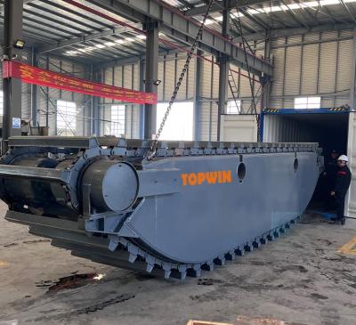 Excavatrice amphibie Inde