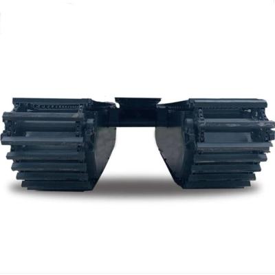 Chenilles flottantes d'excavatrice