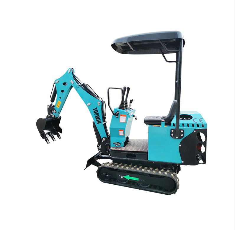 Mini-pelle avec accessoires de tarière Mini Excavator With Auger Attachments